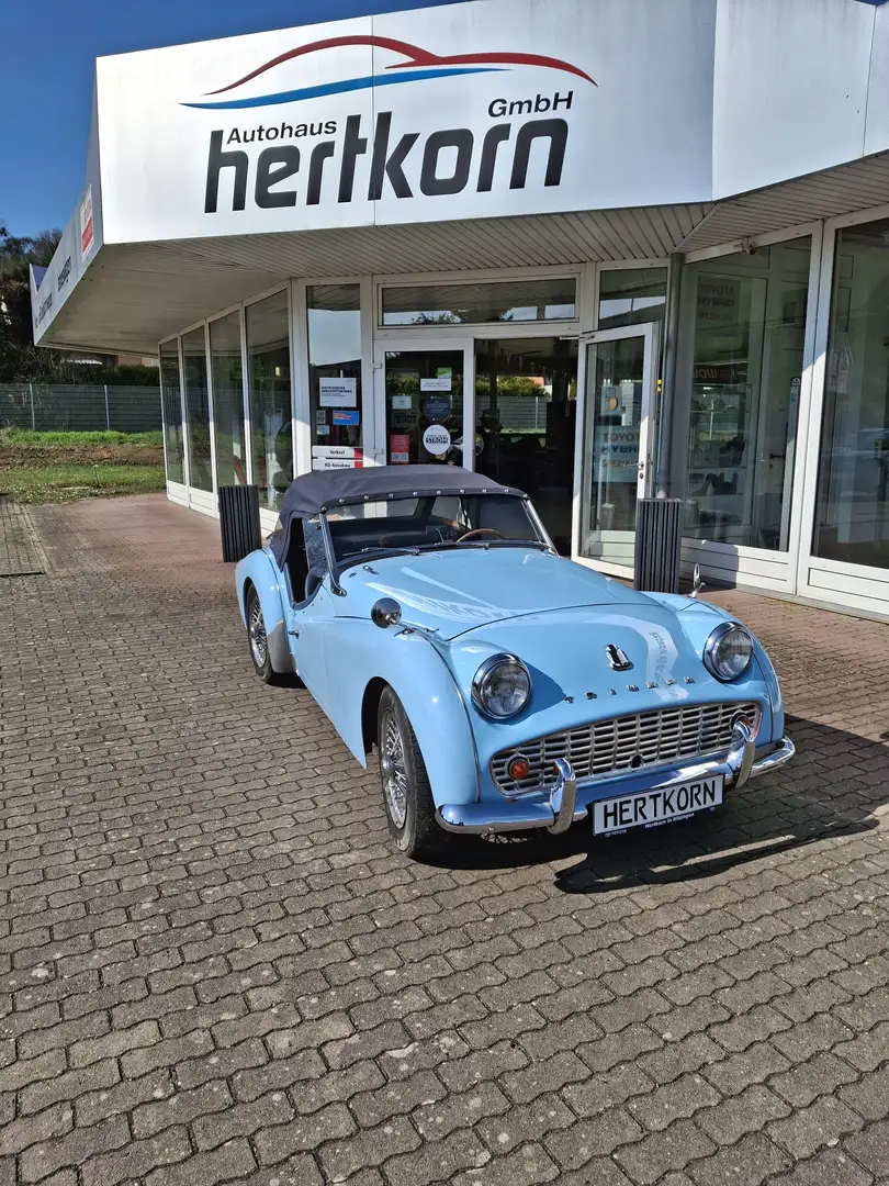 Triumph TR3 TR3A Blau - 1