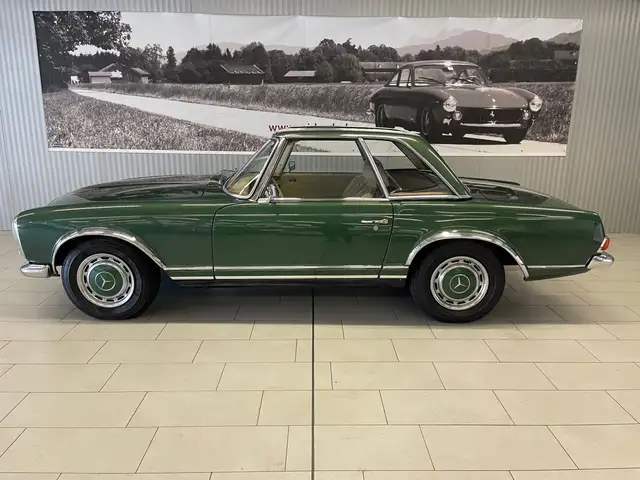 Mercedes-Benz SL 280 Cabrio - Pappbrief - Deutsch - Hardtop