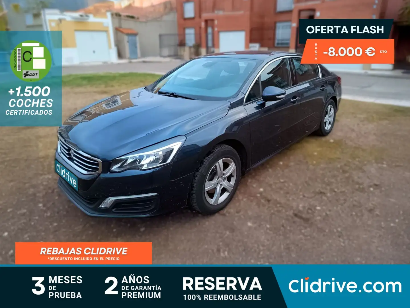 Peugeot 508 1.6BlueHDI Active 120 Negru - 1