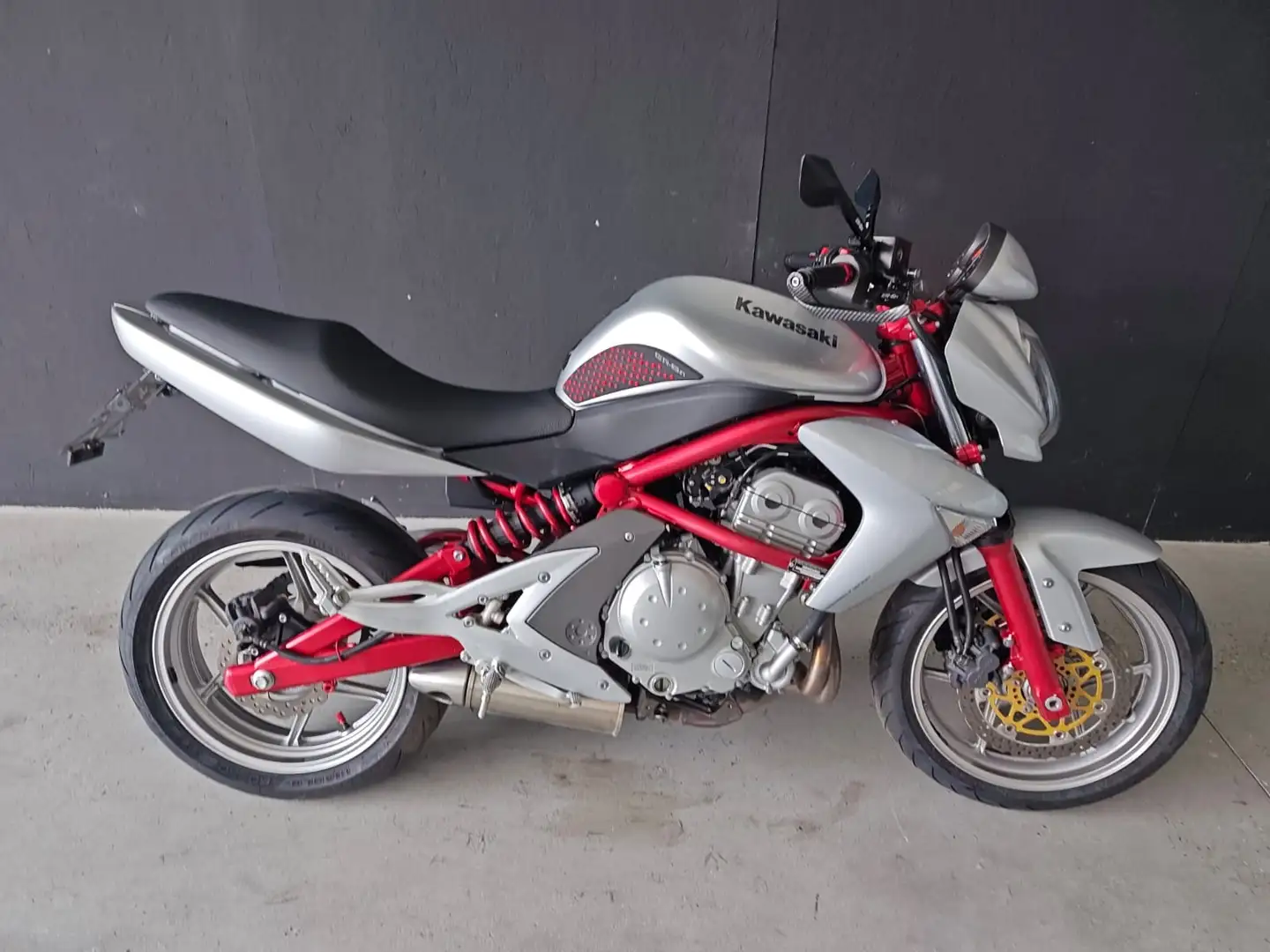 Kawasaki ER - 6 N - SOLO EXPORT Argento - 1