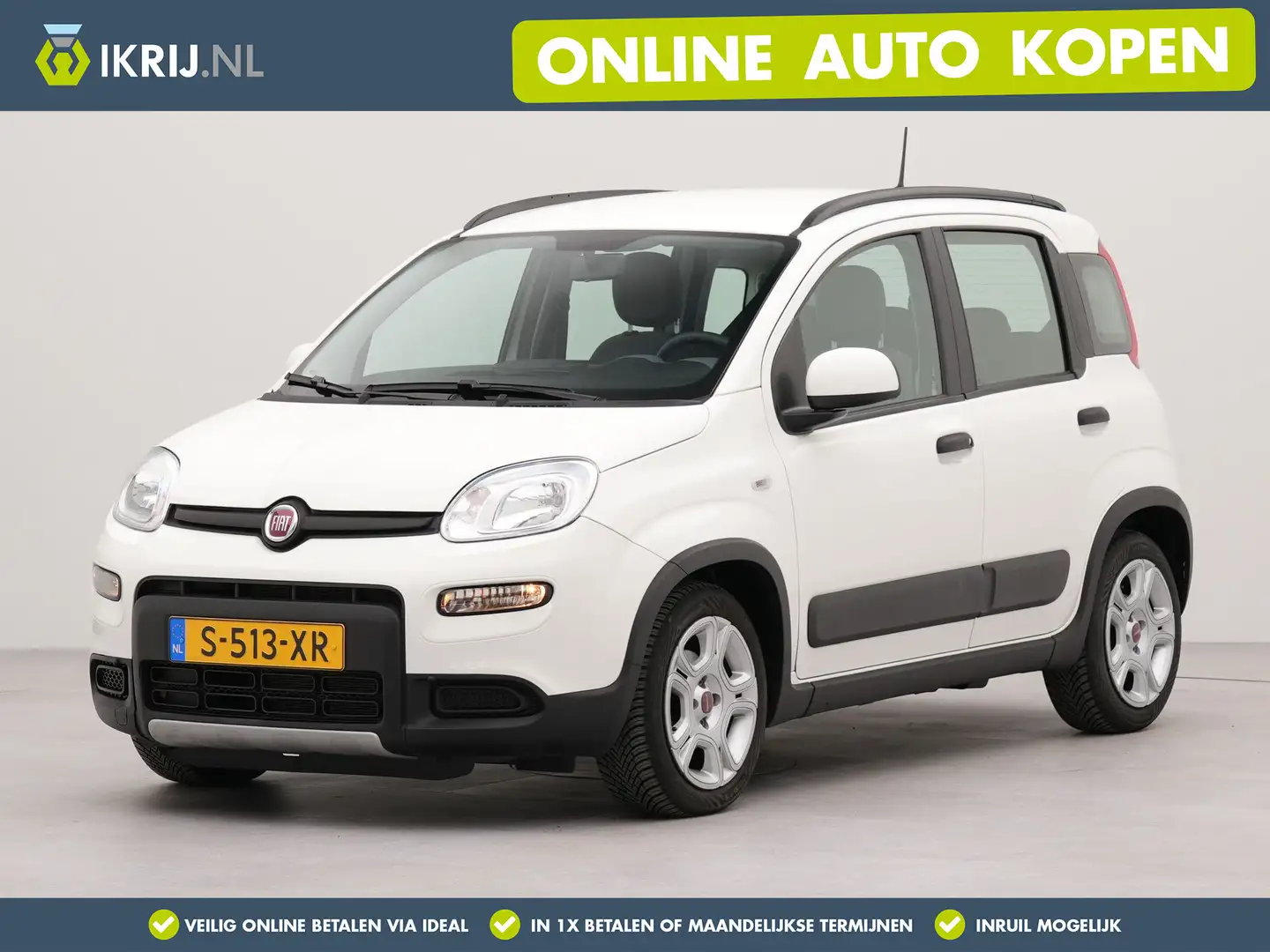 Fiat Panda 1.0 Hybrid City Life | Bluetooth | Airco | Dab | Blanco - 1