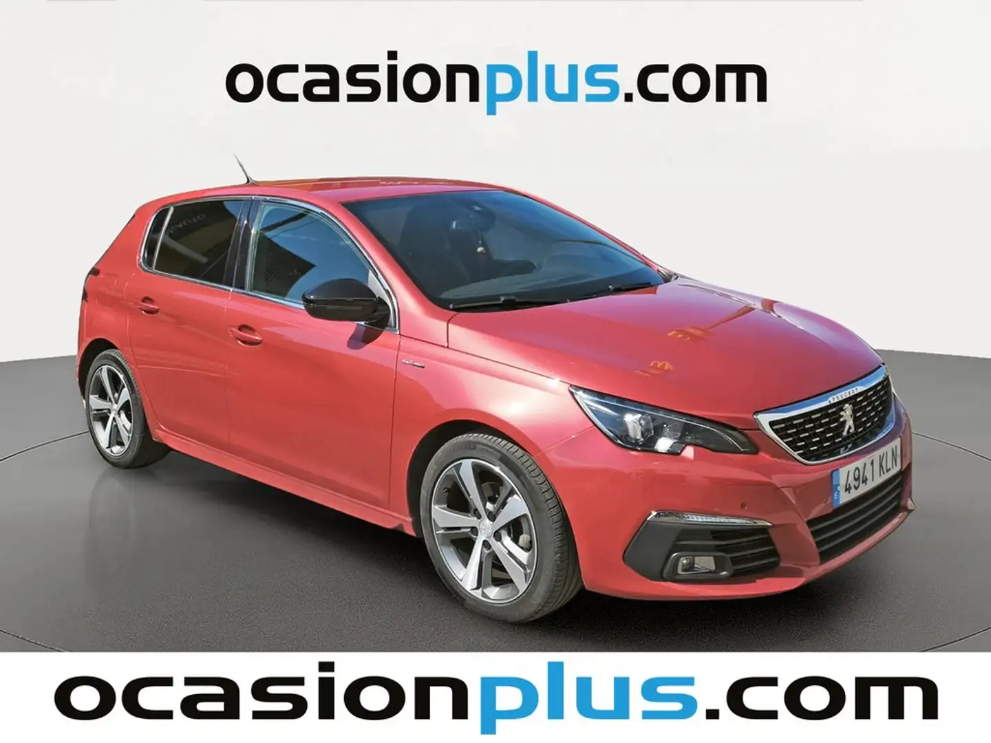 Peugeot 308 1.2 PureTech S&S GT Line EAT8 130 Rojo - 2