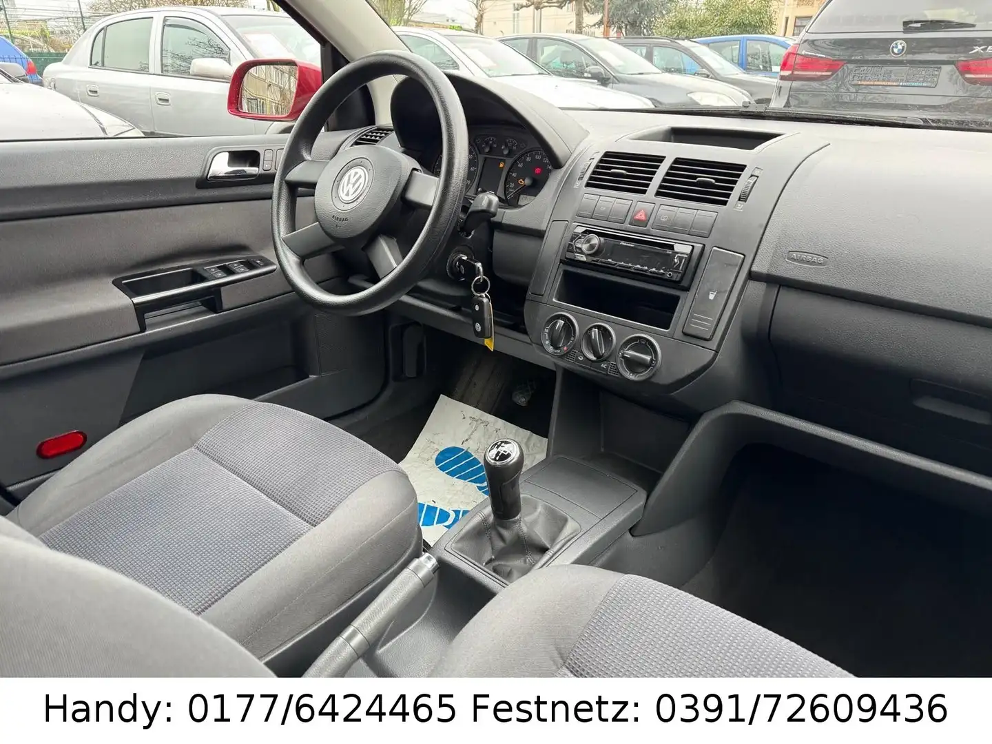 Volkswagen Polo Limousine 1.4 16V Comfortline/KLIMA/4xel.FH Red - 2