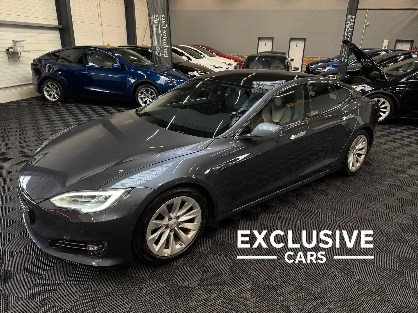 Tesla Model S MODEL S LONG RANGE RAVEN | FULL SELF DRIVE | Gris - 1