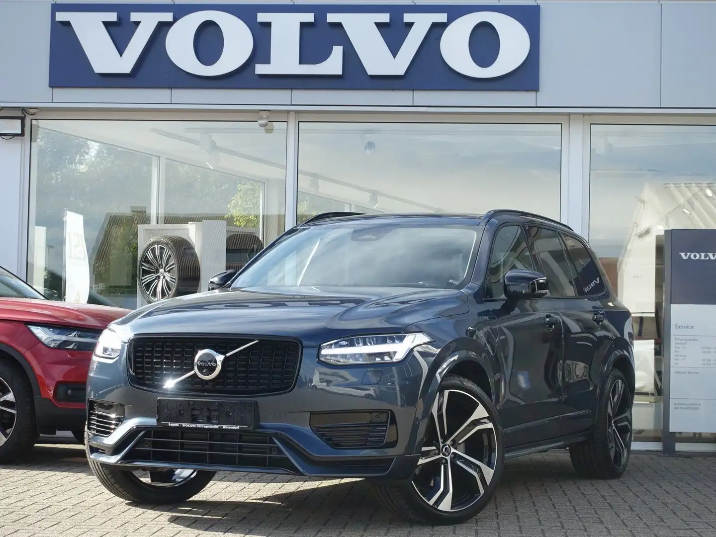 Volvo XC90 T8 Ultra Dark AWD Massage/360°/B&W/FourC Blau - 1