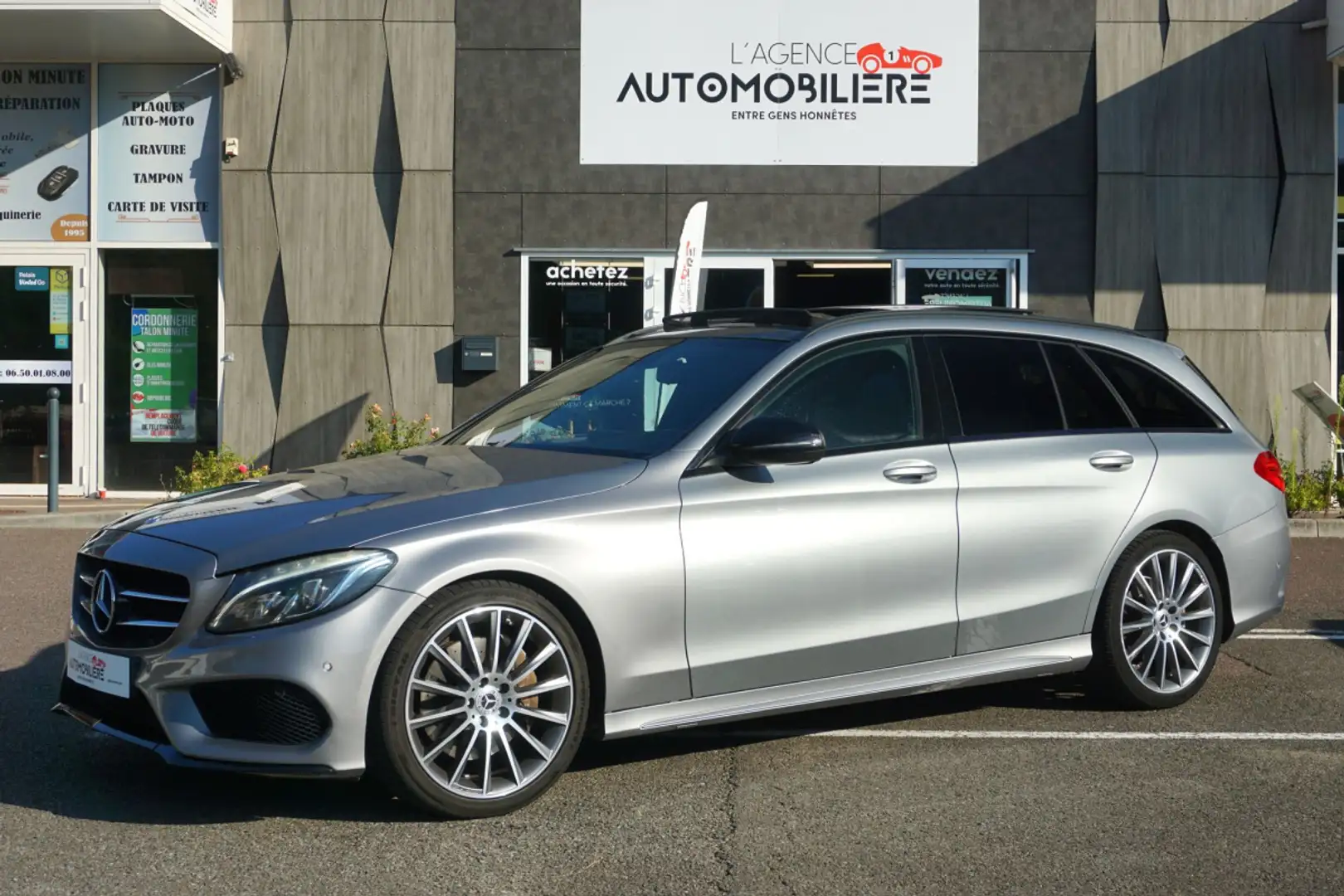 Mercedes-Benz C 250 Break 250 CDi 204 ch Fascination 7G-Tronic Grau - 1