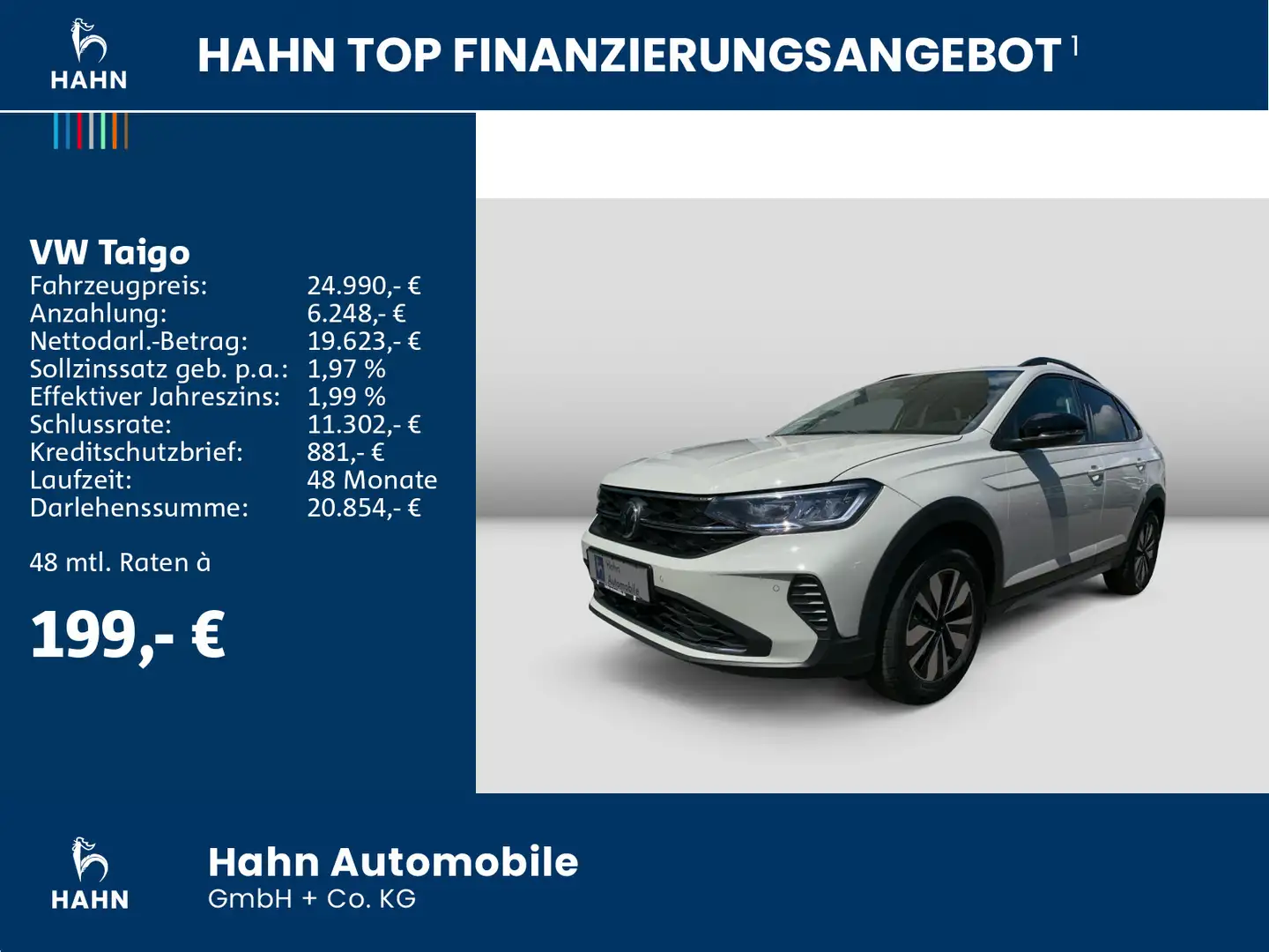 Volkswagen Taigo GOAL 1,0TSI 70kW PDC LED ALU CARPLAY Grau - 2