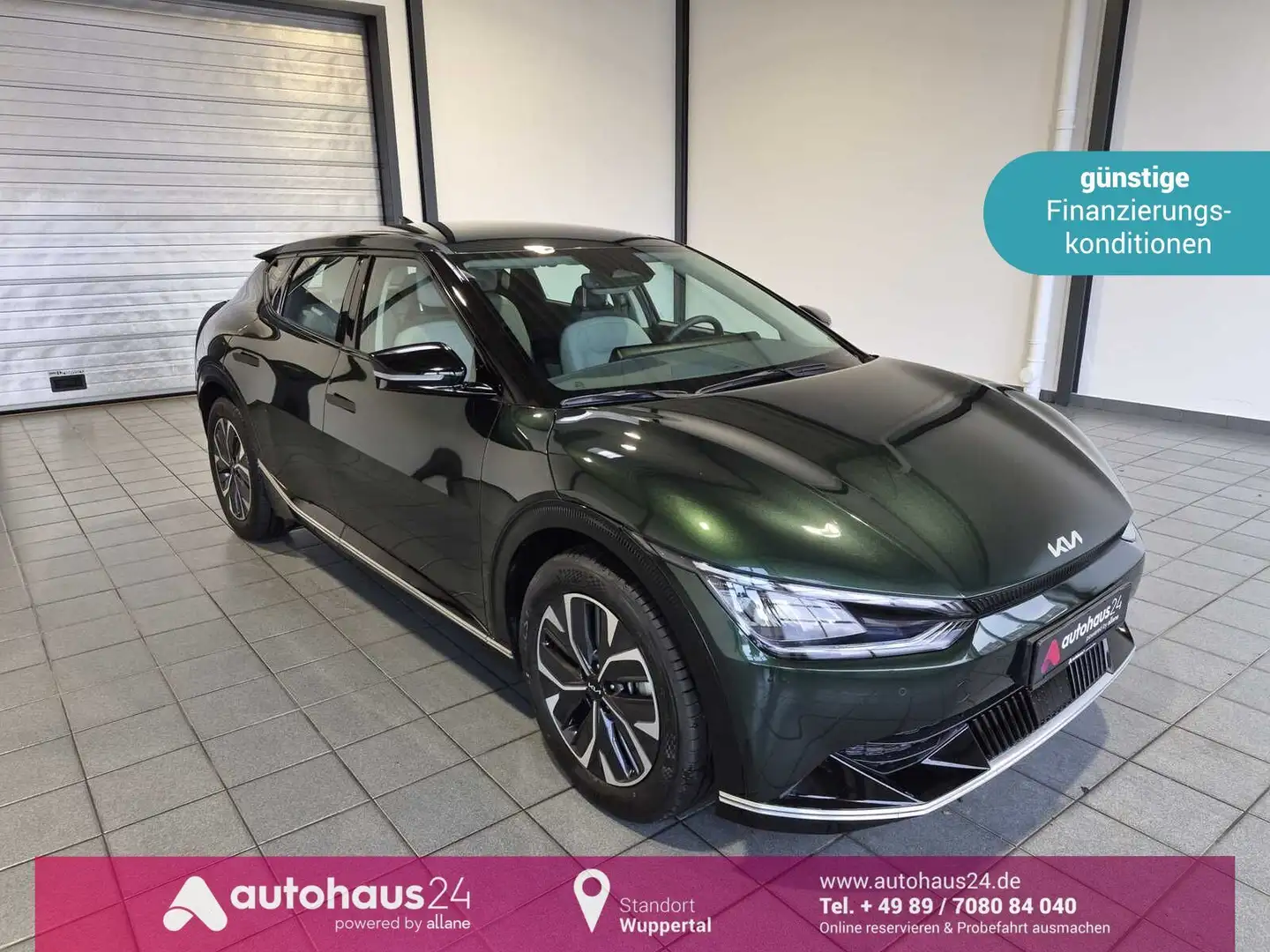 Kia EV6 Elektro 77,4 kWh Wä-Pu|LED|Navi|ACC|Kamera Vert - 1