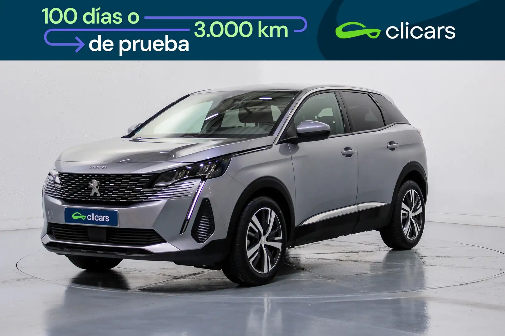 Peugeot 3008 1.2 S&S PureTech Allure 130 Plateado - 1