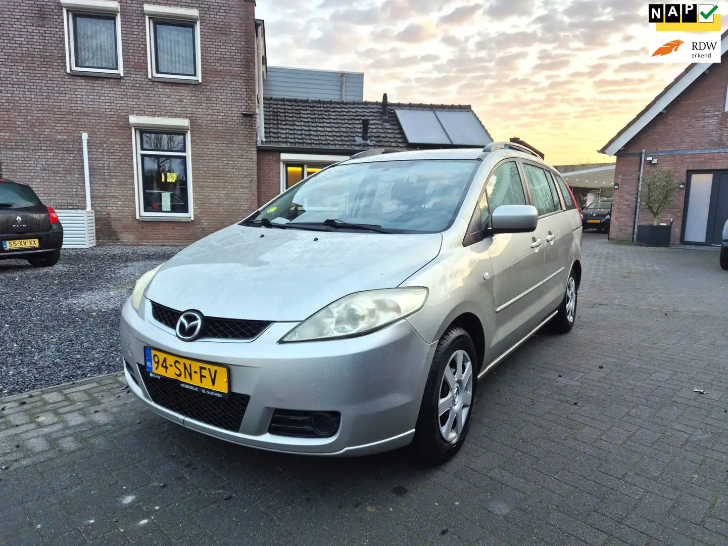 Mazda 5 2.0 Touring 7pers Airco met nieuwe koppeling Beige - 1