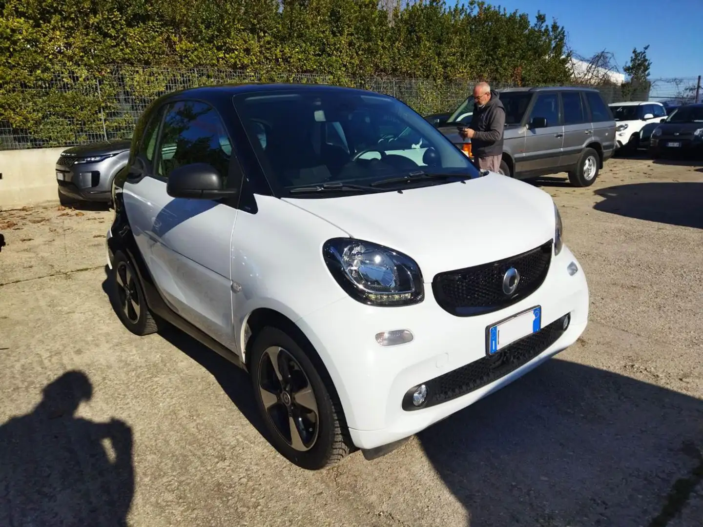 smart forTwo 1.0cc PASSION TWINAMIC MY18 71cv TETTO PANORAMA Bianco - 2
