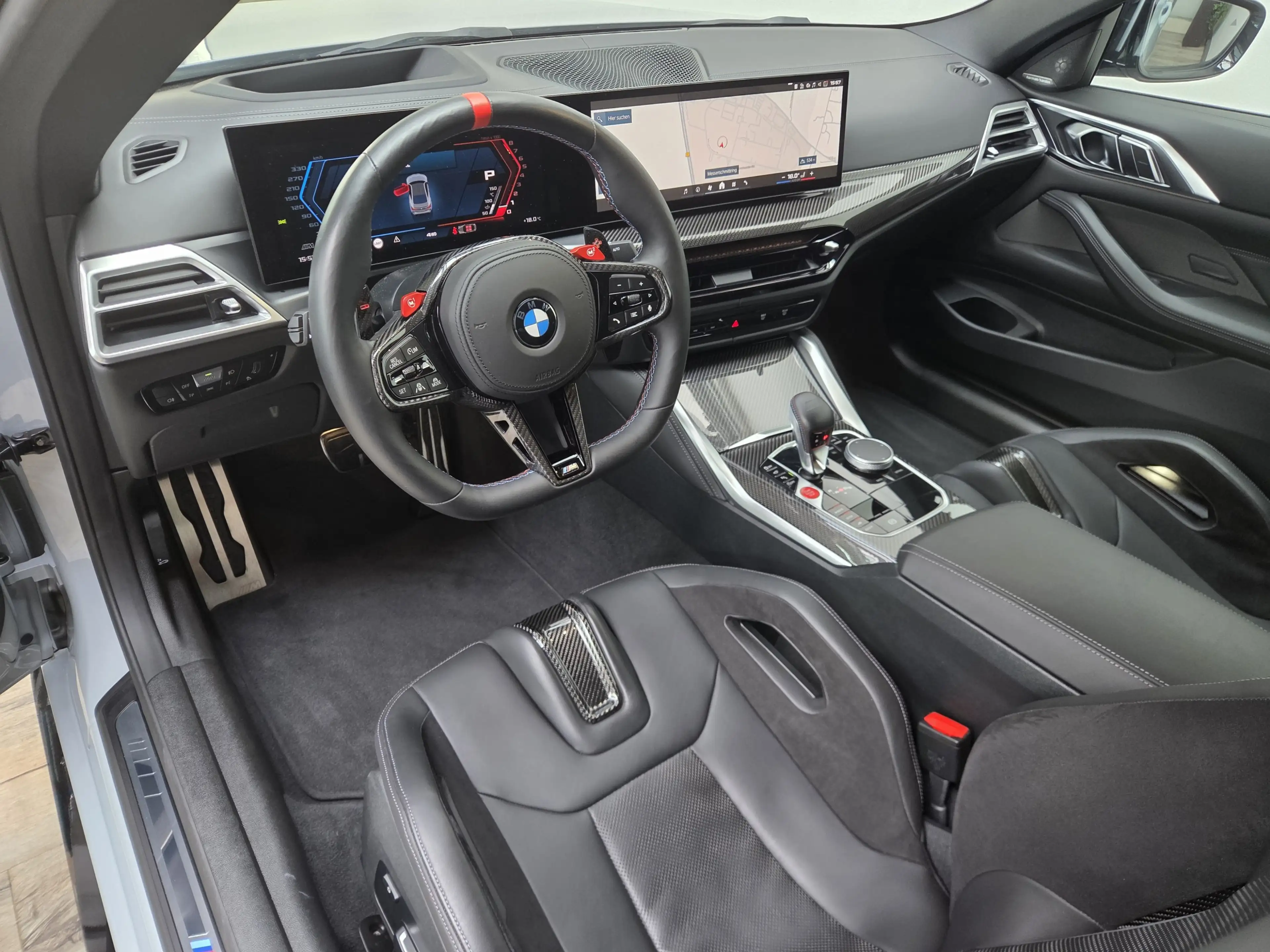 BMW M4 xDrive Comp. Schalensitze ACC 360° Carbon — photo 8