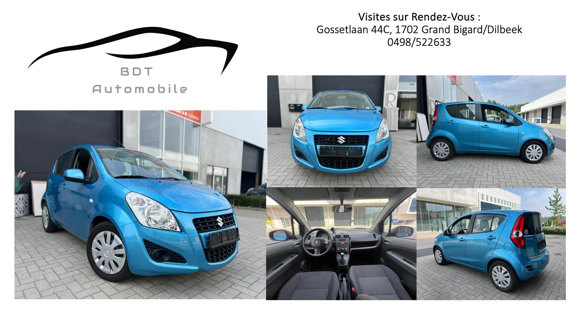 Suzuki Splash GLS 1.2i Airco 1er Prop Carnet 15000 km ! - 1