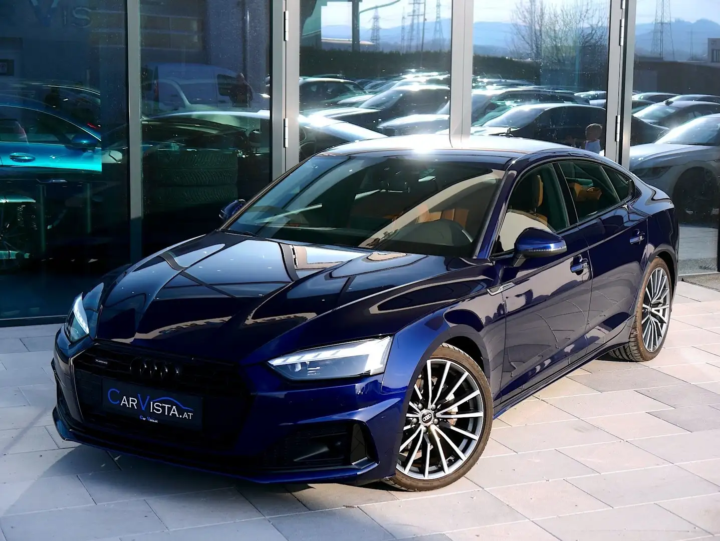 Audi A5 SB 40 TFSI quattro *Matrix LED & Audi Sound Syste Blau - 2