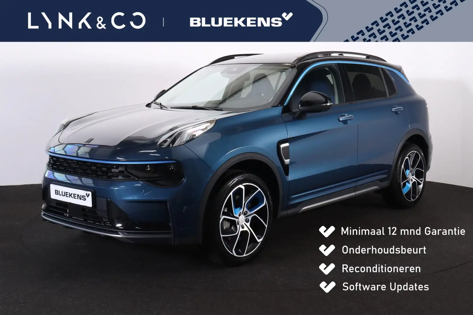 Lynk & Co 01 1.5 - Automaat - Panorama/schuifdak - Adaptieve Cr Bleu - 1