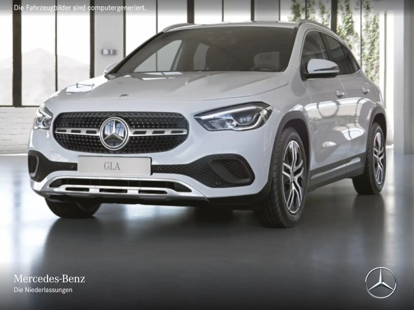 Mercedes-Benz GLA 200 PROGRESSIVE+LED+KAMERA+7G Weiß - 2