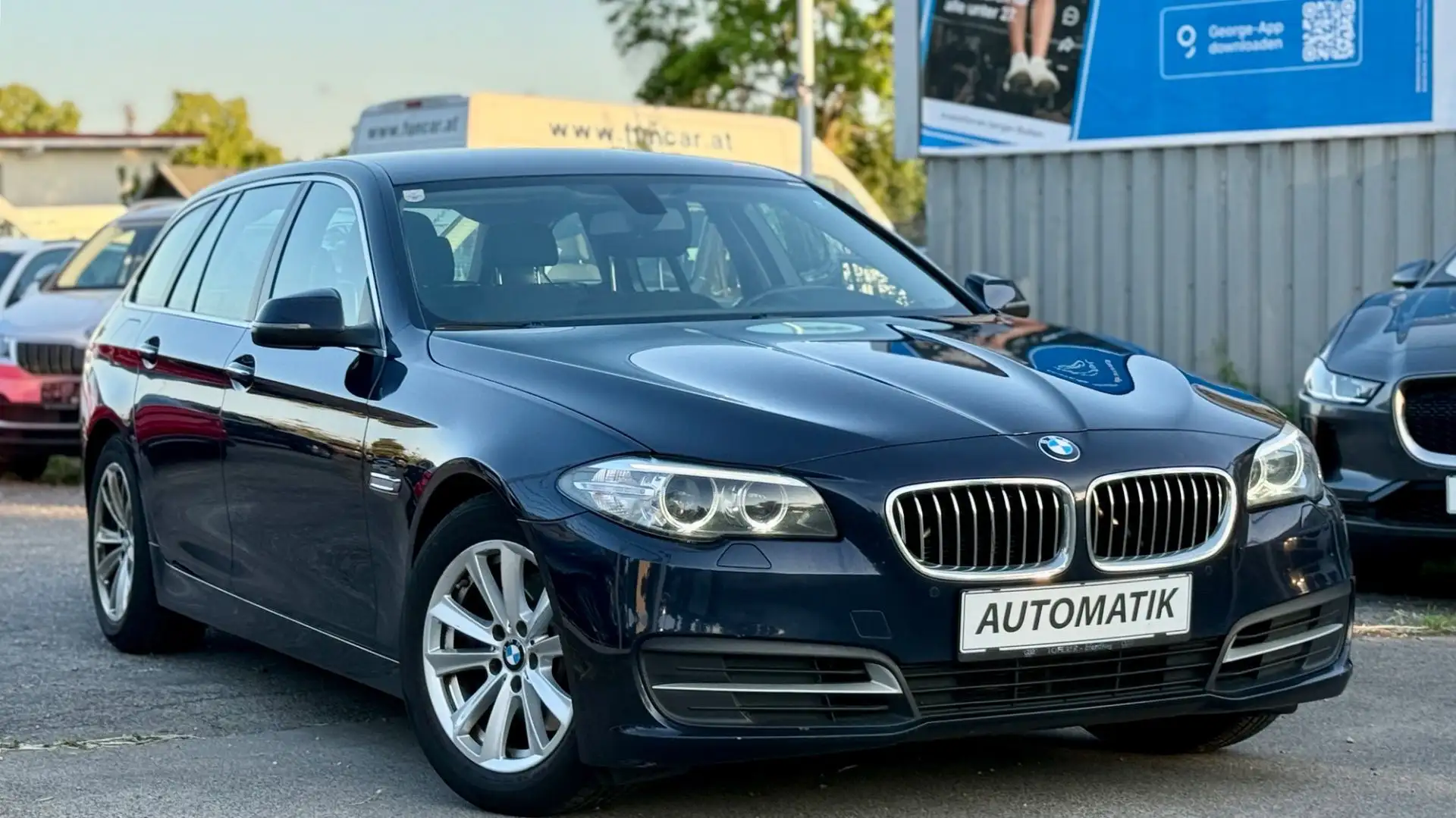 BMW 520 Diesel F11 LCI Touring Automatik Bleu - 2