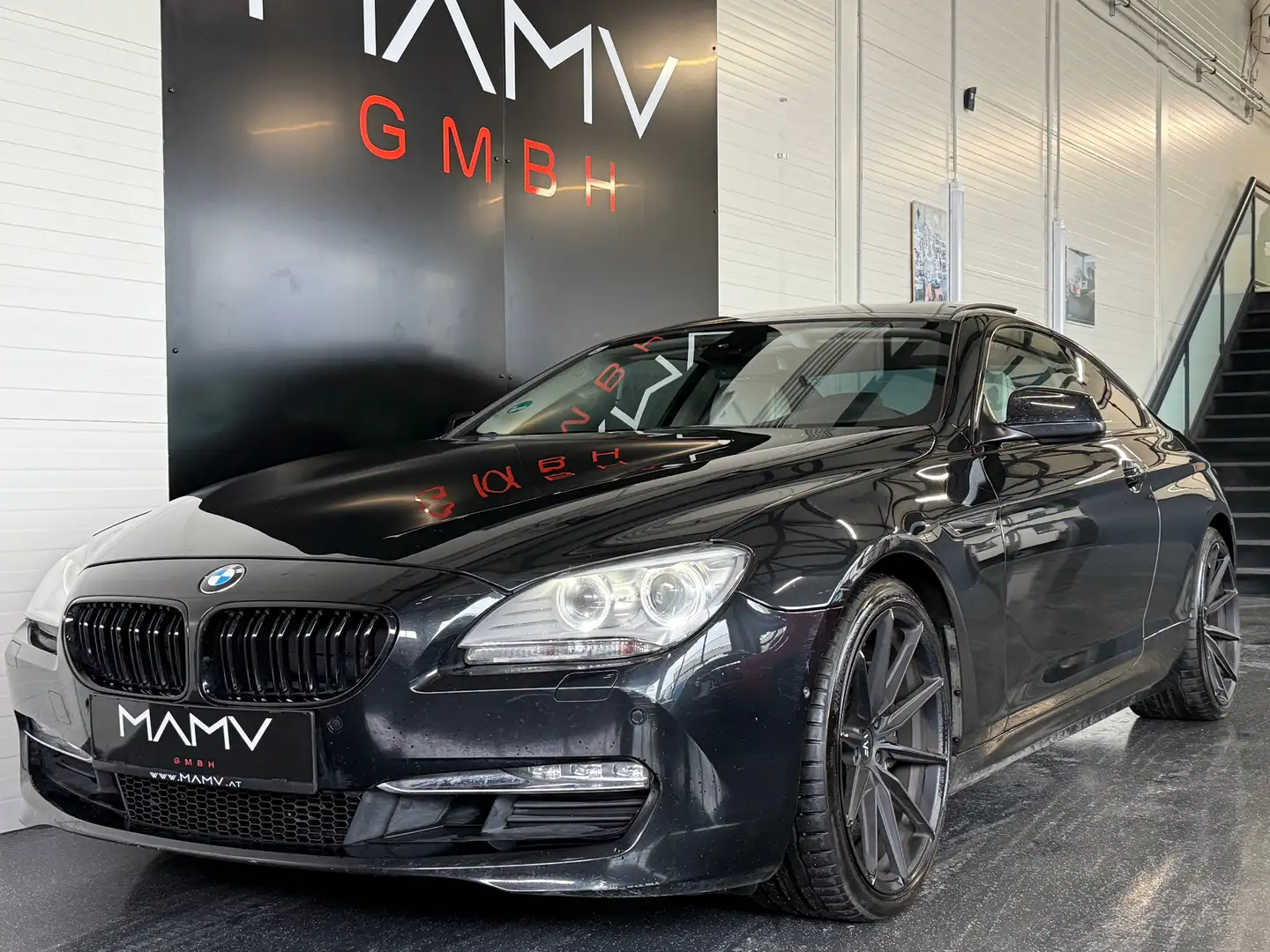 BMW 640 i F13 Sportautomatik TOP Ausstattung Tausch Finan Schwarz - 1