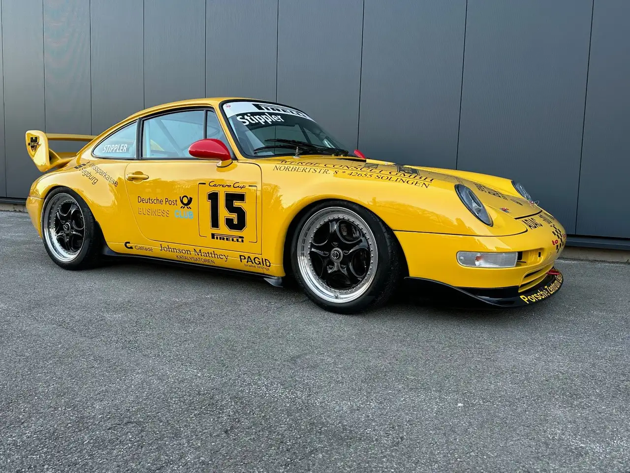 Porsche 993 CARRERA 3.8 RS CUP GTP Porsche-Langstrecken-Meisterschaft Gewinner 1999, foto 7