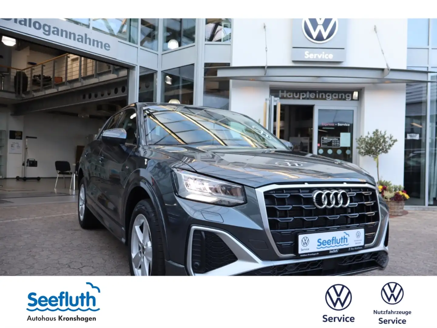 Audi Q2 1.5 DSG  RFK,SH,LED 35 TFSI S line Grau - 1
