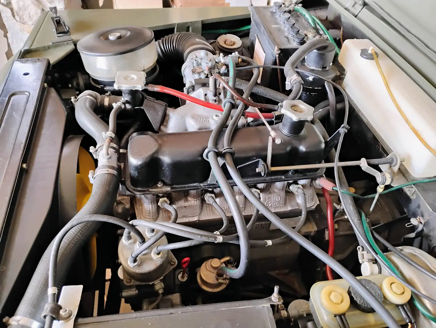 Fiat Campagnola AR76 benzina telonata Verde - 2