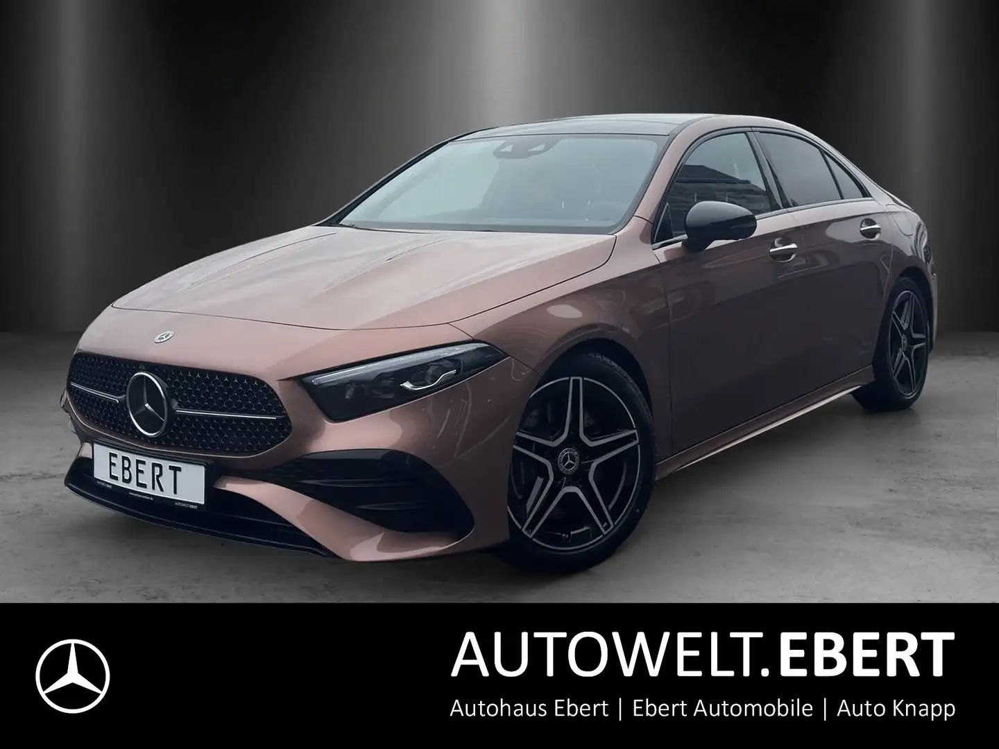 Mercedes-Benz A 250 A250 4M Limo AMG Prem+ DISTR Pano AHK Night MLED Gold - 1