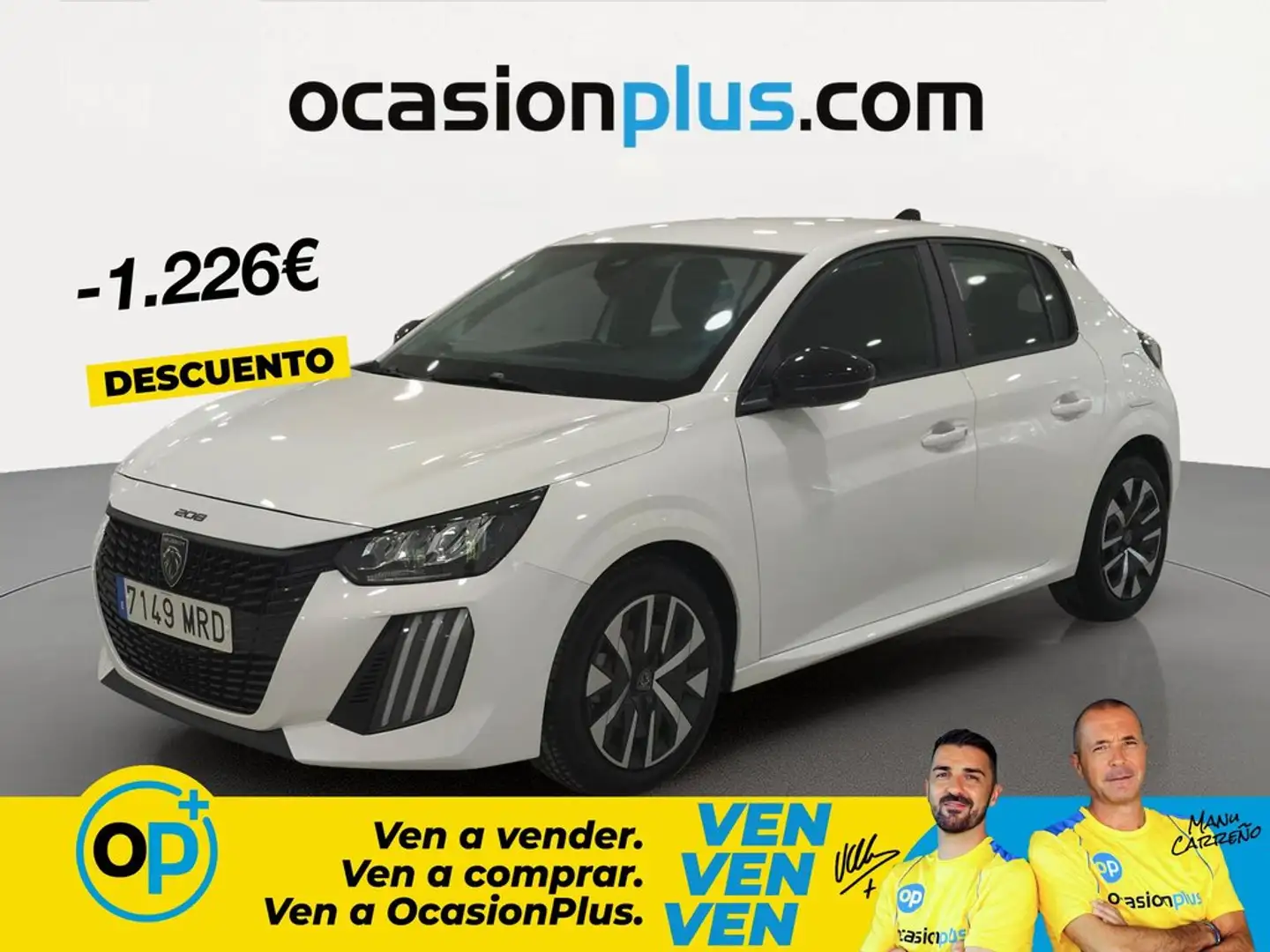 Peugeot 208 1.2 Puretech S&S Active 100 Blanco - 1