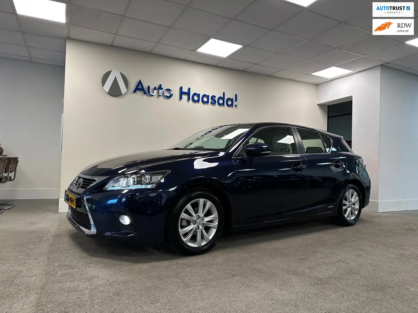 Lexus CT 200h Luxury Line|1e EIGENAAR|DEALER ONDERHOUDEN|LUXE UI Blauw - 1