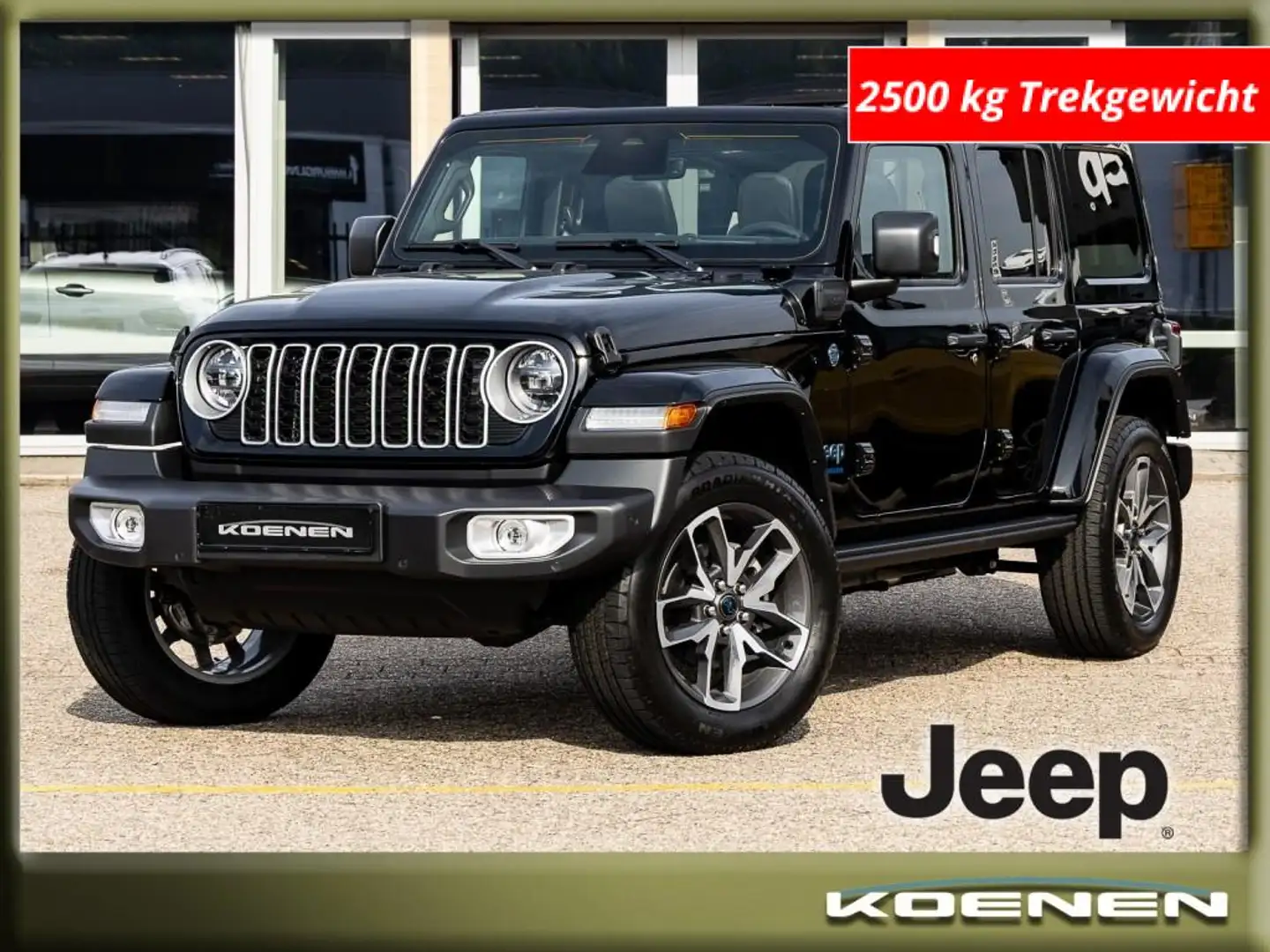 Jeep Wrangler 4xE Sahara 4wd Auto. 20 LM / SKY ONE SOFTTOP / 250 Schwarz - 1
