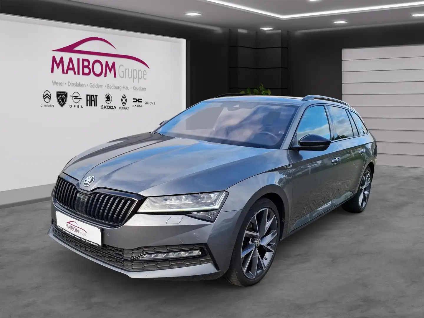 Skoda Superb Sportline 4x4 DSG, Standort Geldern Grau - 1