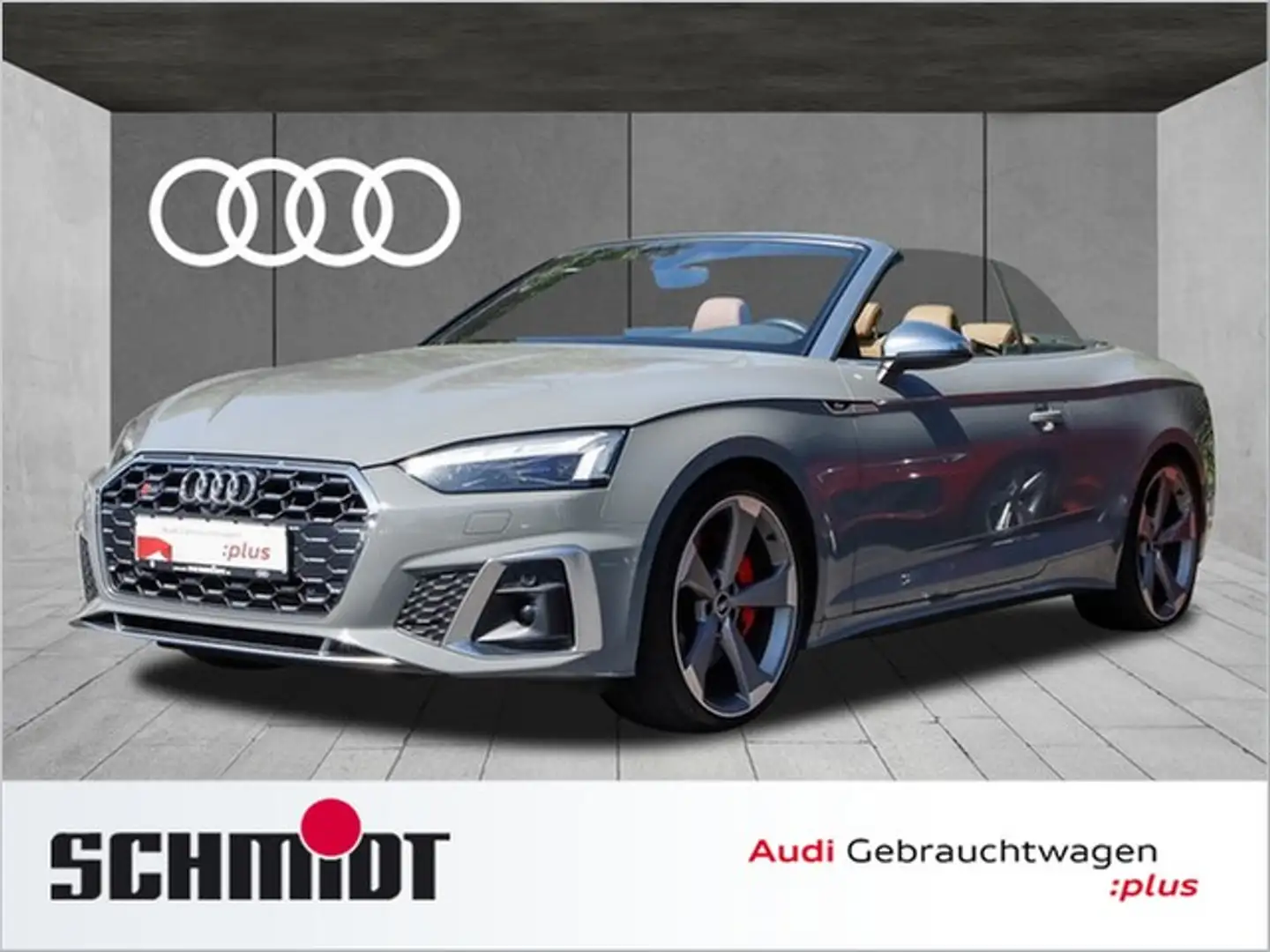 Audi S5 Cabrio TFSI quattro LM20 Laserl. Sport+ Navi+ ACC Gris - 1