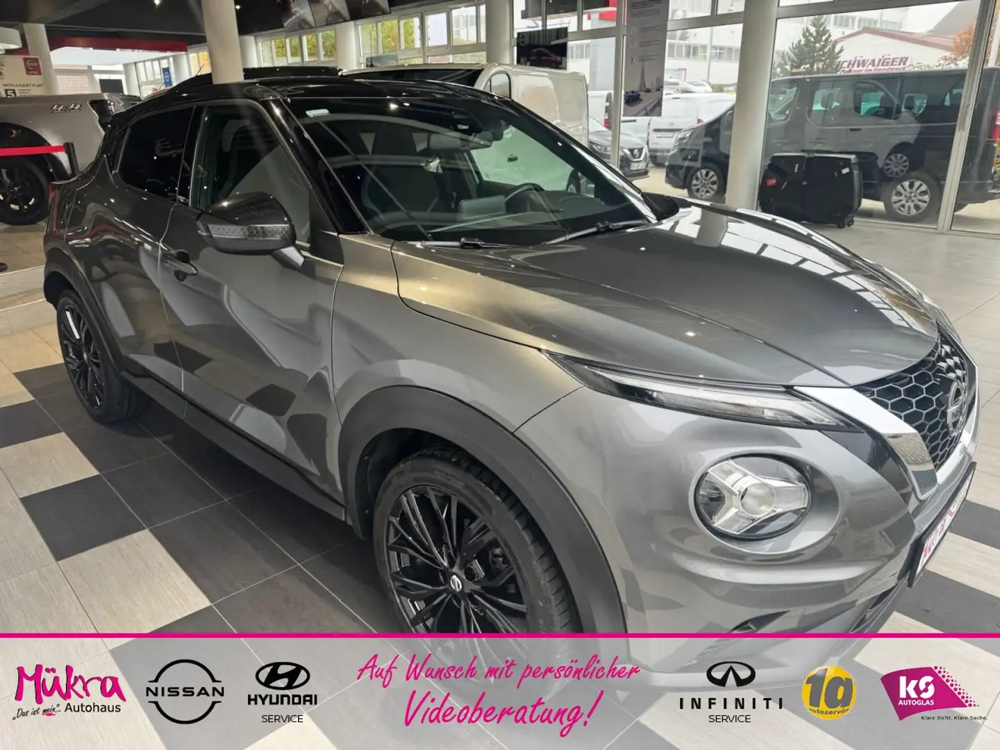 Nissan Juke Enigma 1.0 DIG-T 114 PS 7DCT Navi Rückfahrkamera Schwarz - 1