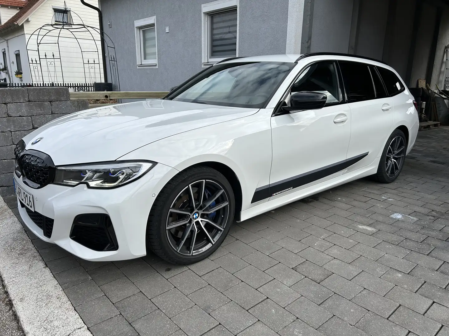 BMW 340 BMW M340i Touring xDrive TÜV neu Bílá - 1