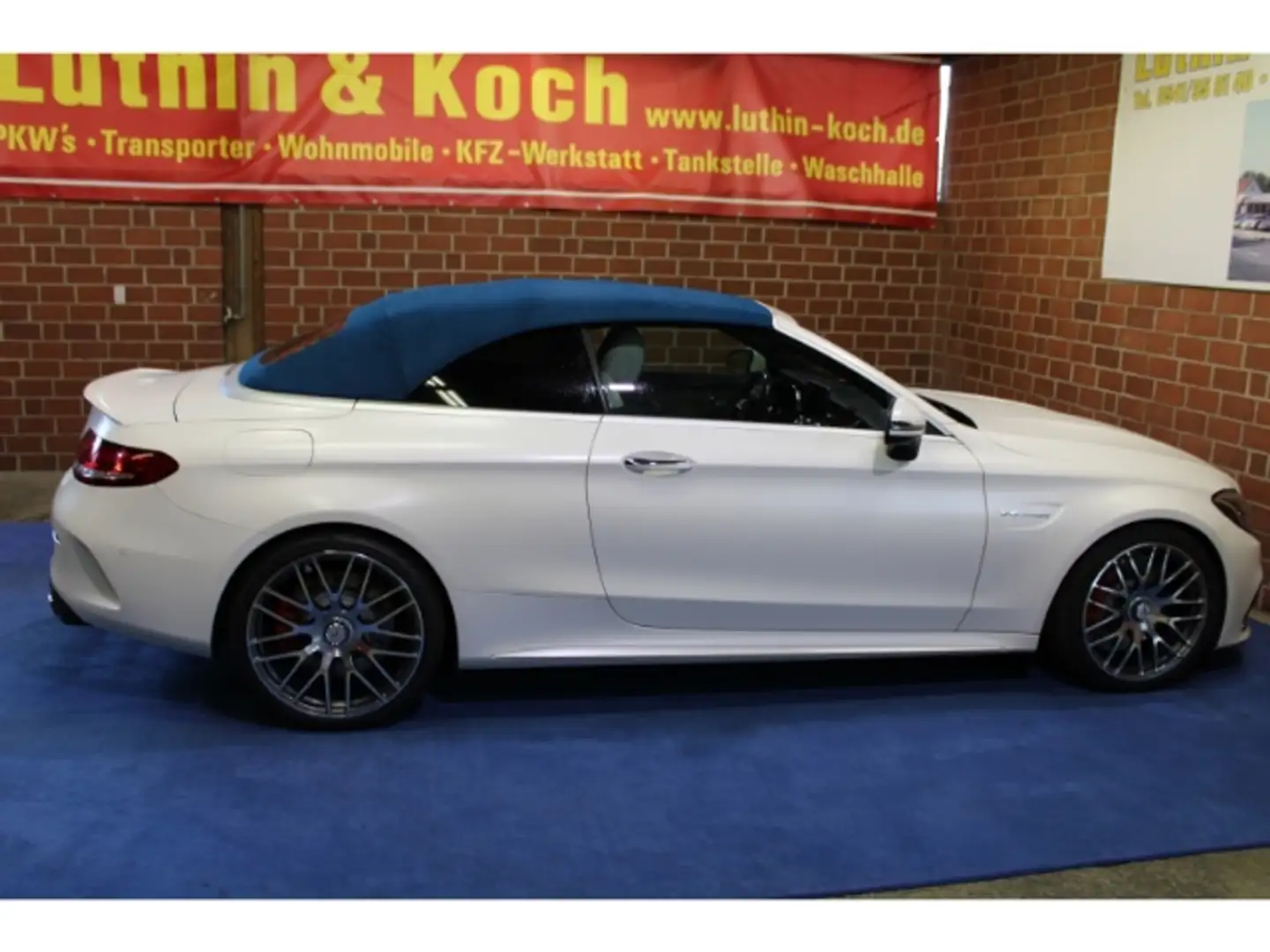 Mercedes-Benz C 63 AMG S Cabrio Ocean Blue Edition 1 von 150 Blanco - 2