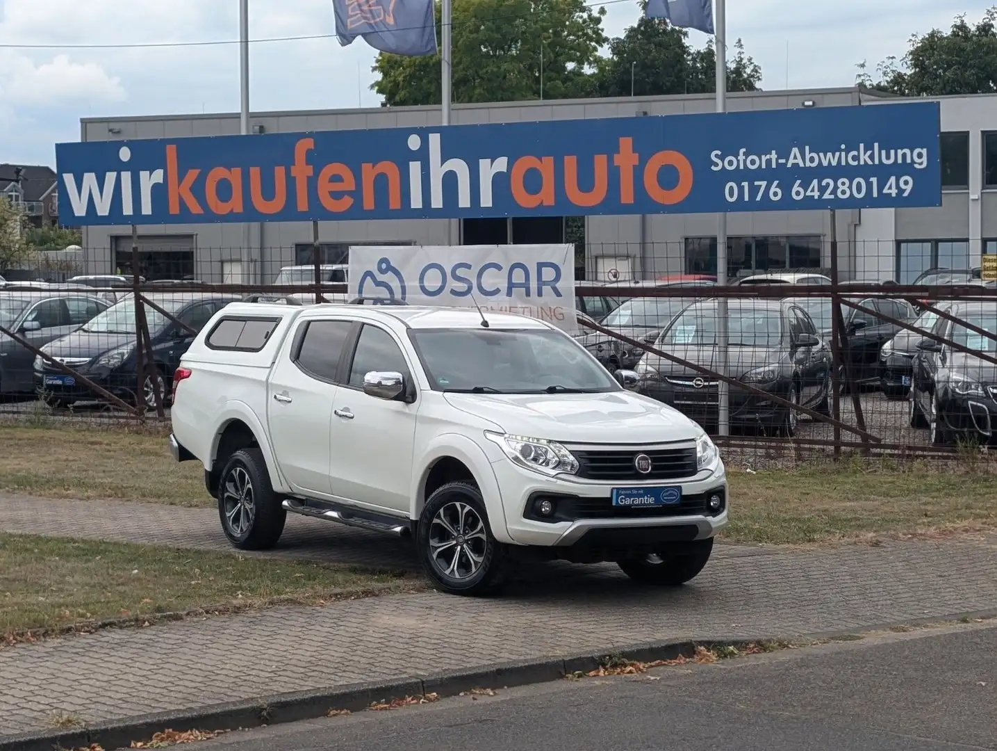 Fiat Fullback Double Cab LX Basis*KAMERA*NAVI !! Weiß - 1