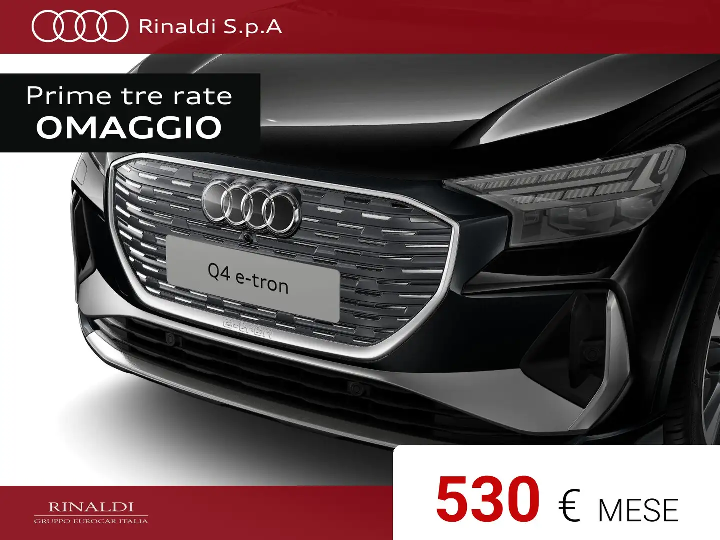 Audi Q4 e-tron 45 s line edition Nero - 2