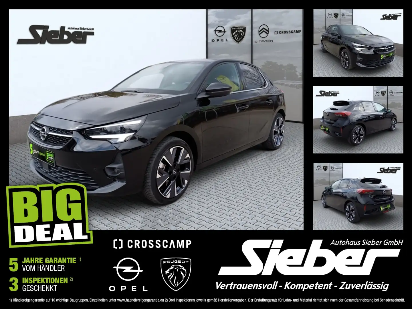 Opel Corsa F Ultimate Kamera Navi Sitzhzg. Nero - 1