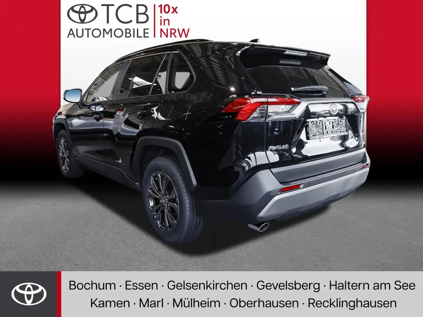 Toyota RAV 4 2.5 Hybrid Team D 4x2 SHZ PDC KLIMA ZV Schwarz - 2