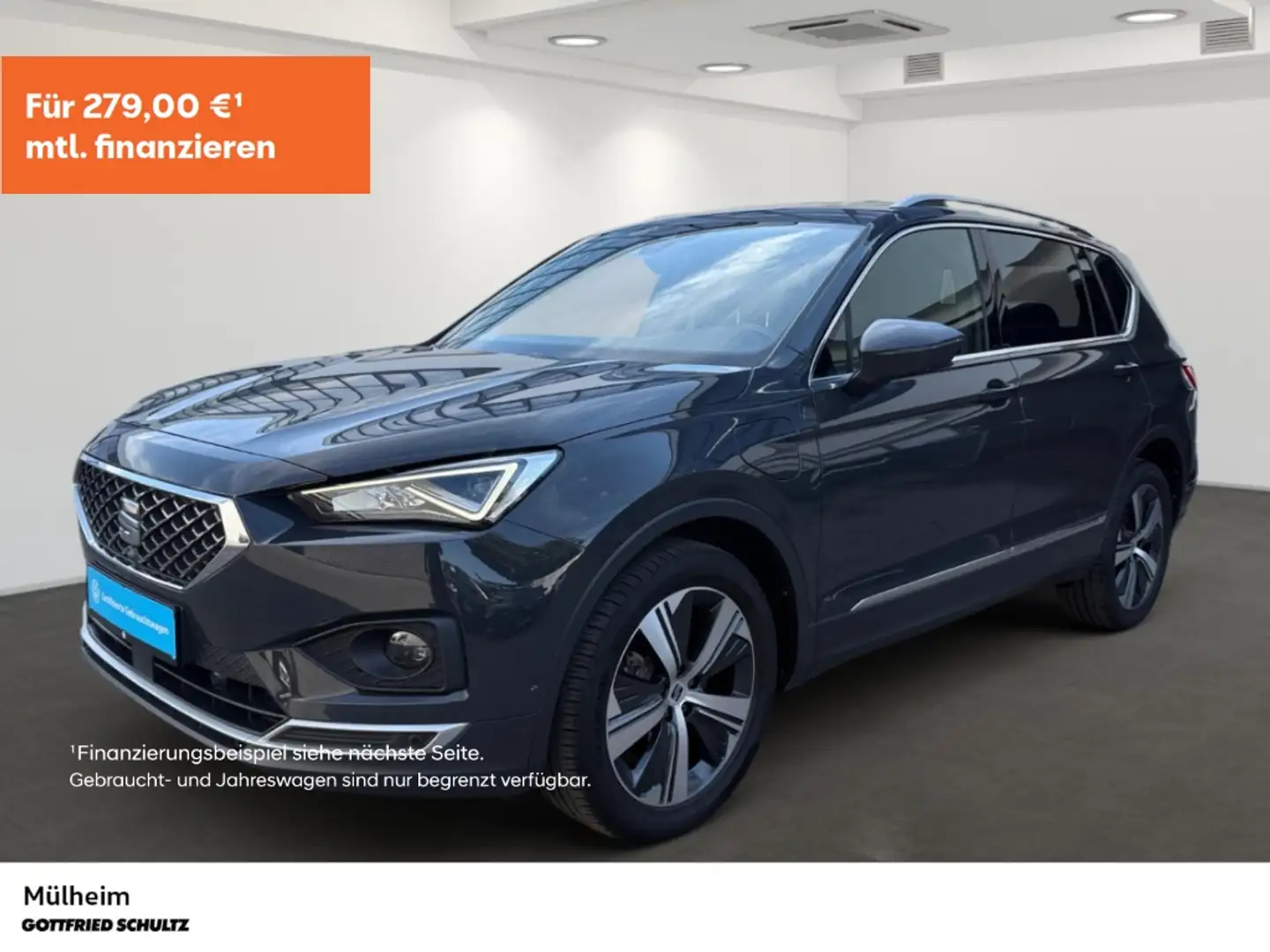 SEAT Tarraco 1.4 e-Hybrid DSG LED NAV AHK Xcellence KAMERA LEDE Grau - 1