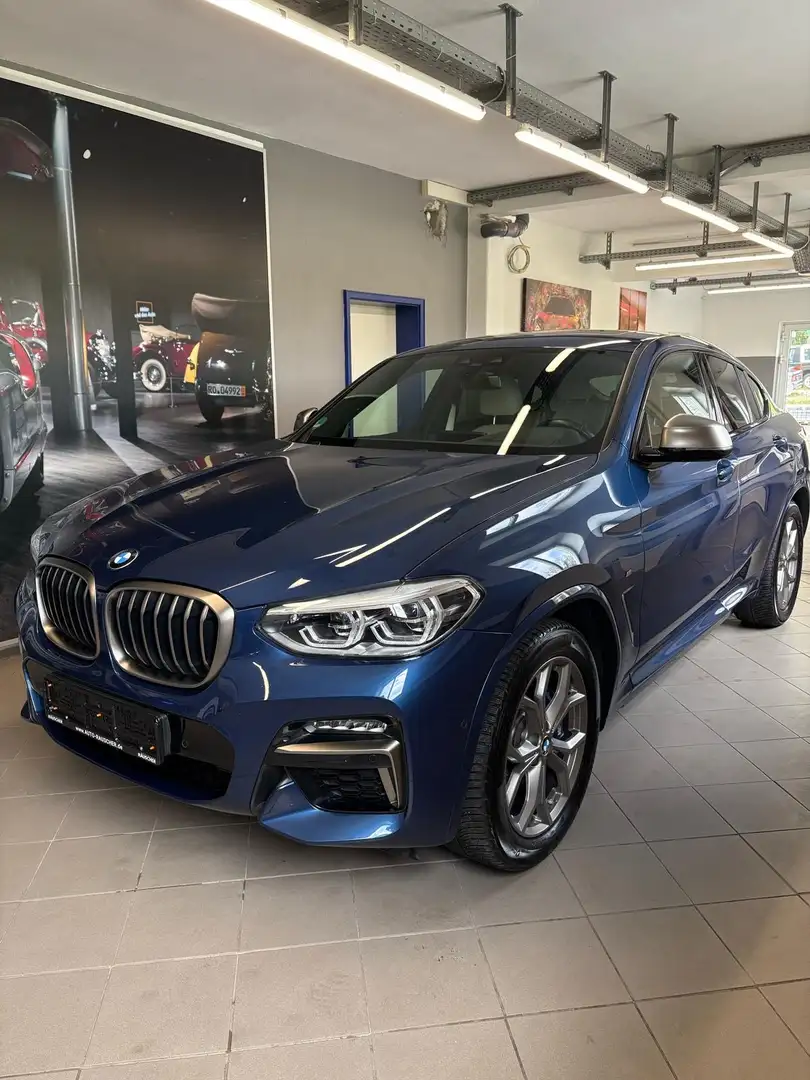 BMW X4 M M40i Modrá - 1