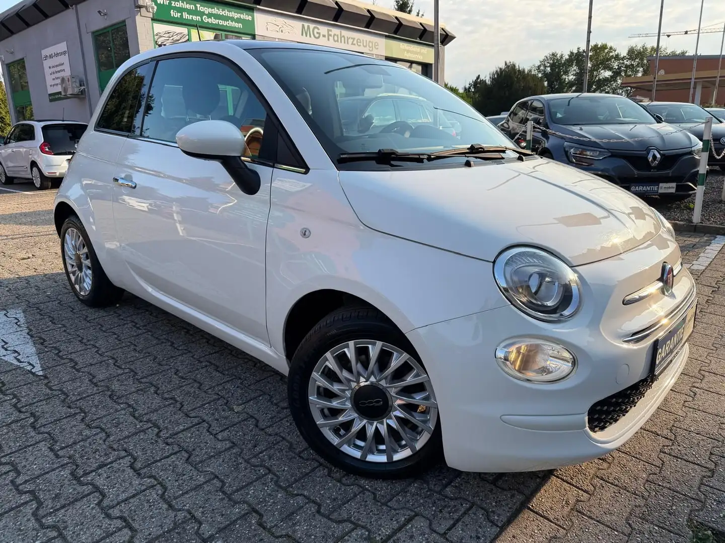 Fiat 500 NAVI PANO ALU MwSt. DAB Weiß - 2