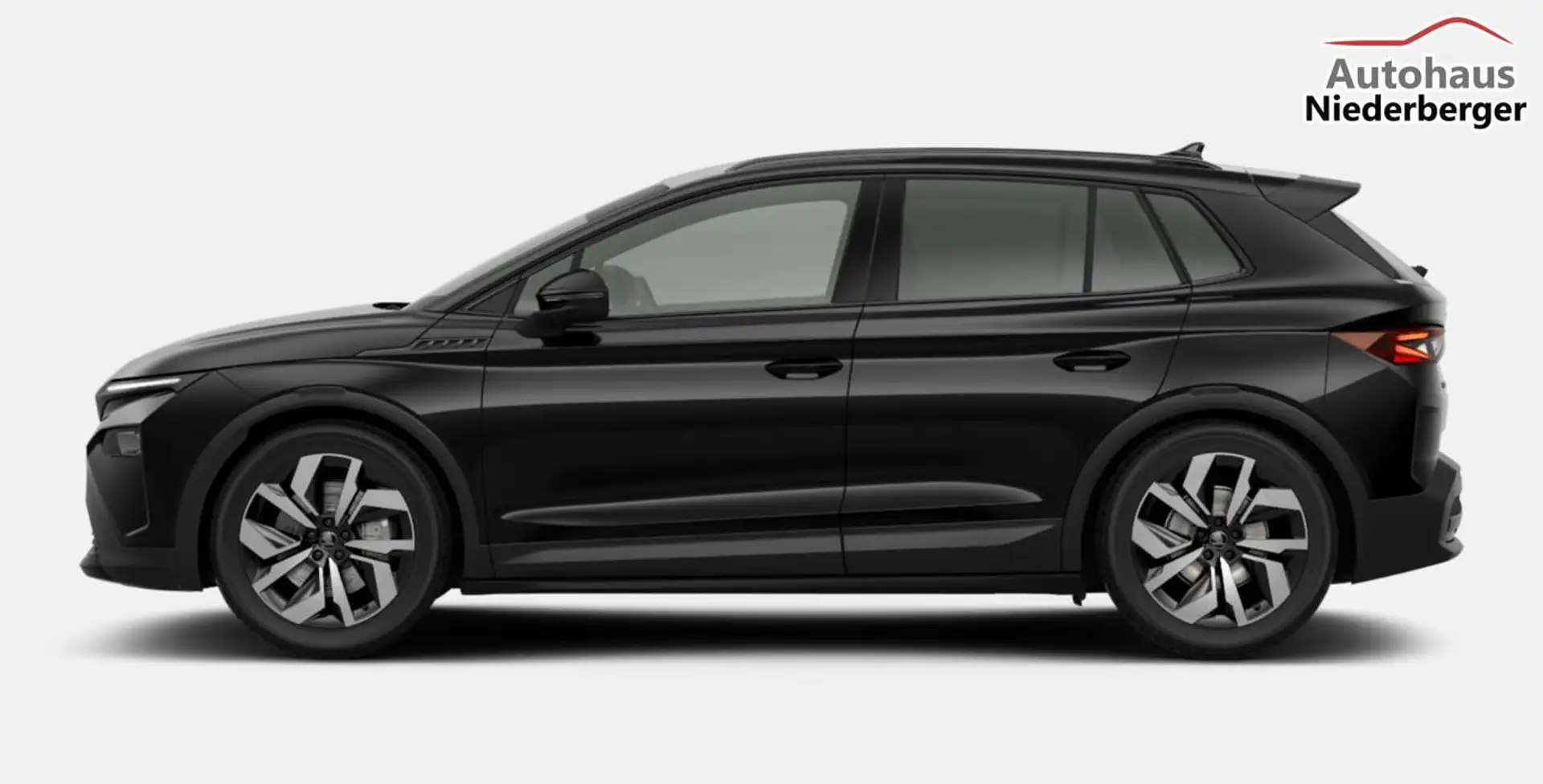 Skoda Elroq 85 Sportl LED Nav WärmeP WinterP Clever 210 kW ... Zwart - 2