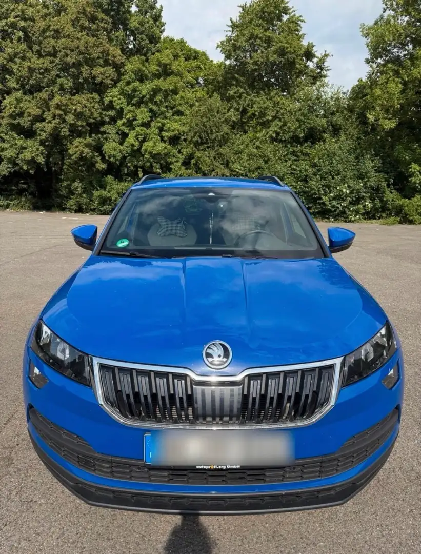 Skoda Karoq Karoq 1.6 TDI SCR DSG Style Blau - 1