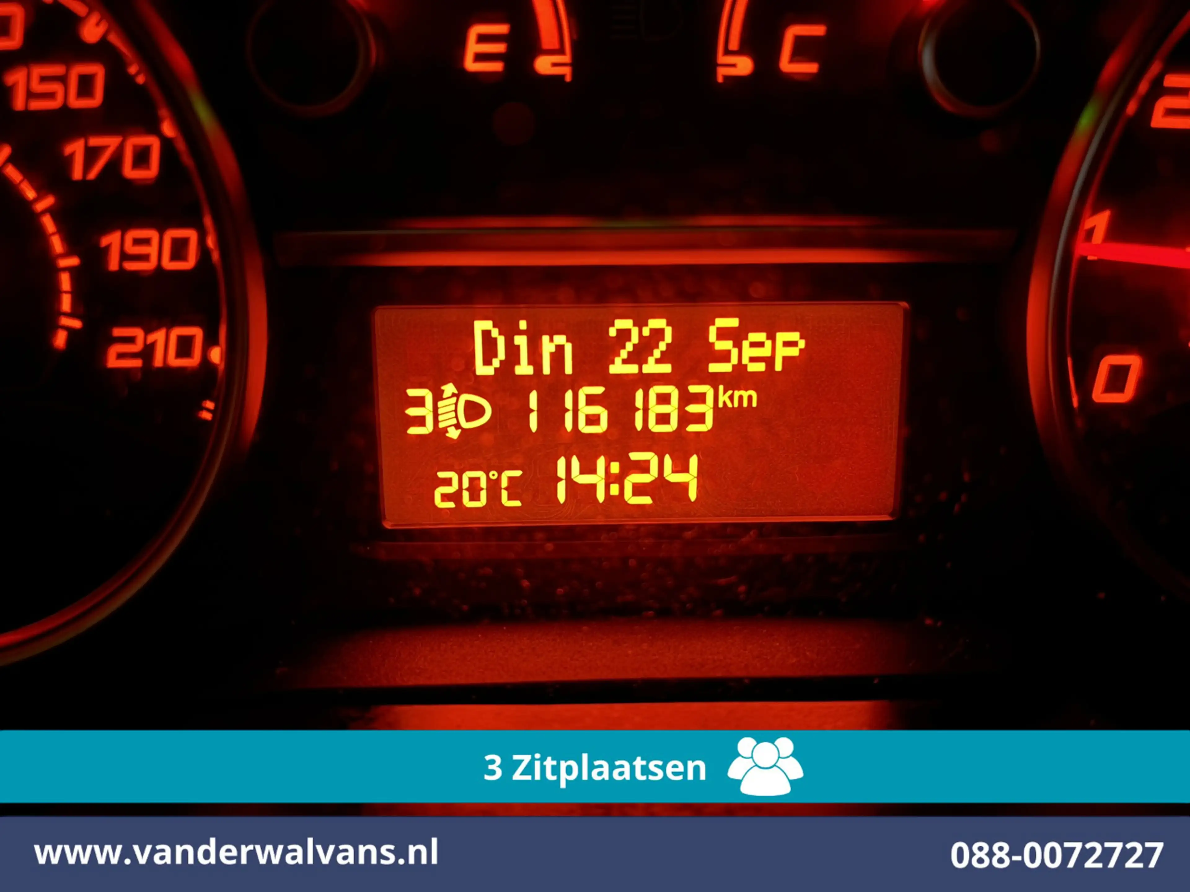 Fiat Doblo Cargo 1.6 MJ 90pk L1H1 Euro6 Airco | 3-Zits | Navi — photo 19
