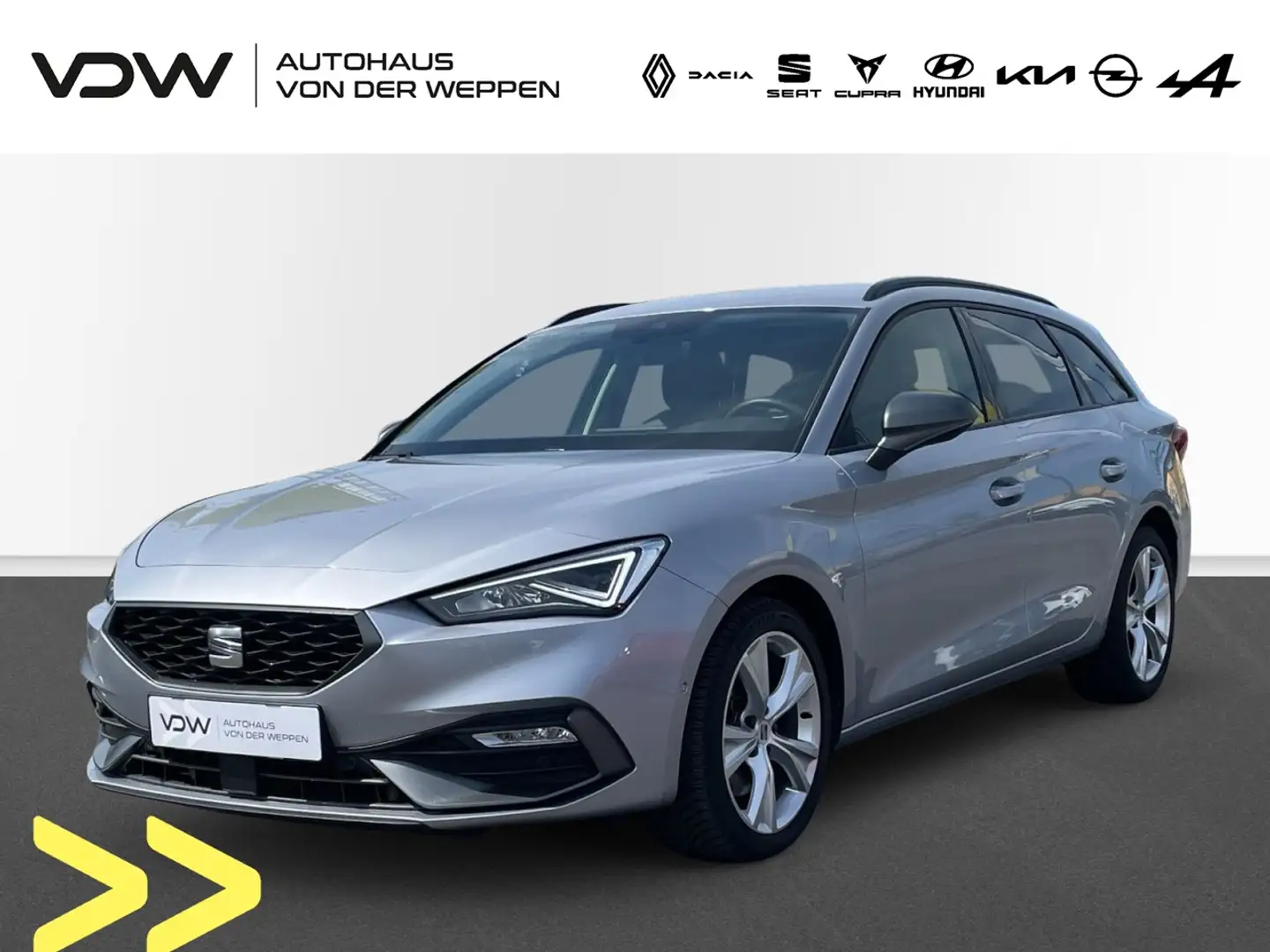 SEAT Leon ST FR TDI 4Drive FullLink LED Nav Klima Navi Argent - 1