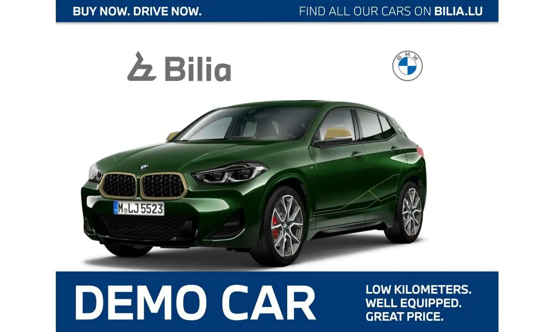 BMW X2 M 35i   Head-Up HK HiFi DAB LED Pano.Dach RFK Verde - 1