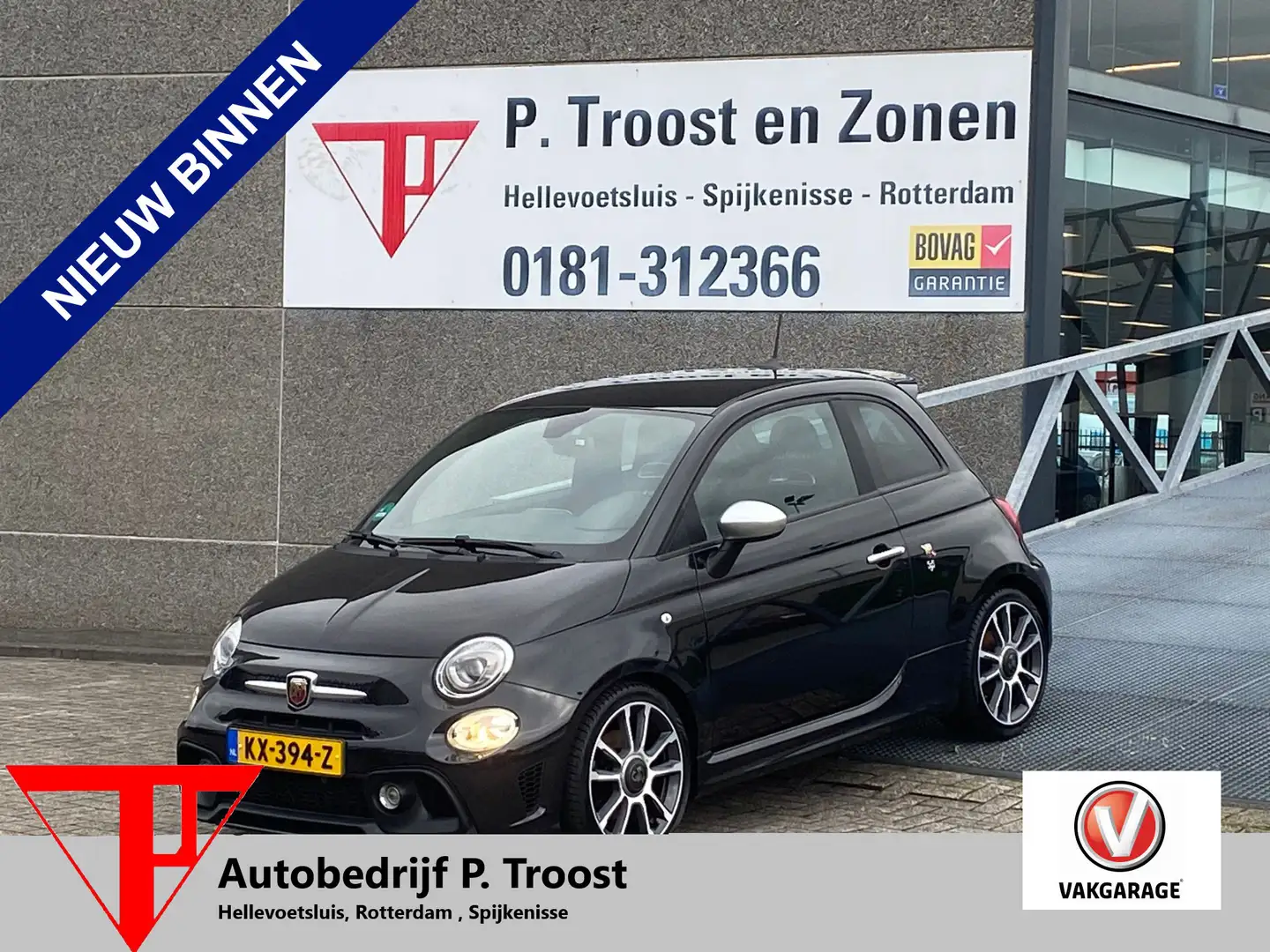 Fiat 500 Abarth 1.4 T-Jet Turismo AUTOMAAT/Navigatie/Beats audio/C Černá - 1