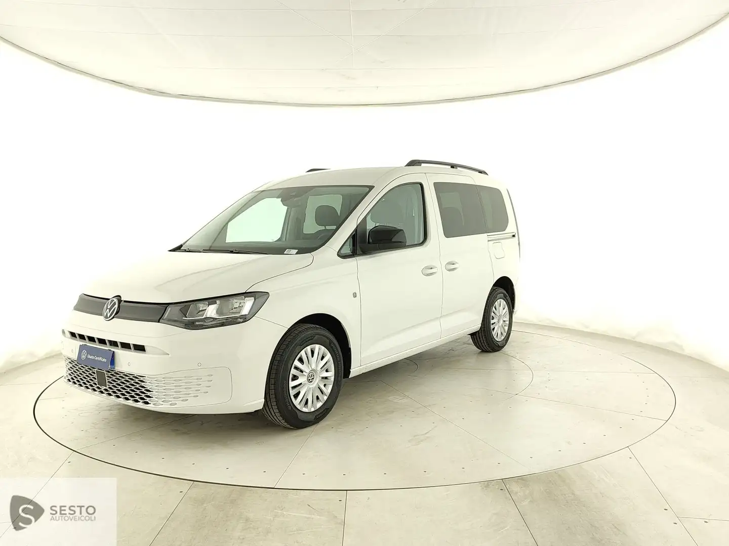 Volkswagen Caddy KOMBI Caddy 75 CRD M6 Blanc - 1