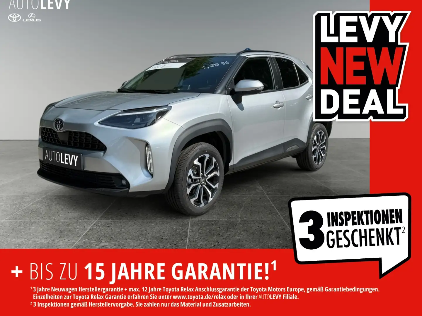 Toyota Yaris Cross Team D +Aktion+Sofort+Winterpaket+ Silber - 1