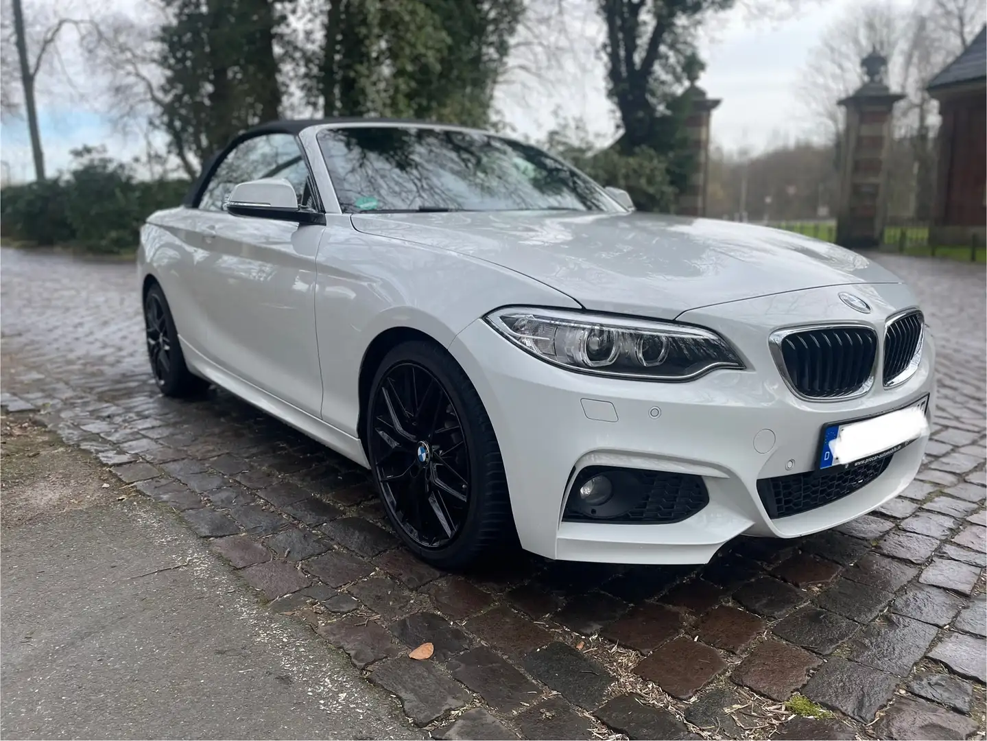 BMW 225 225d Cabrio Sport-Aut. M Sport Fehér - 1